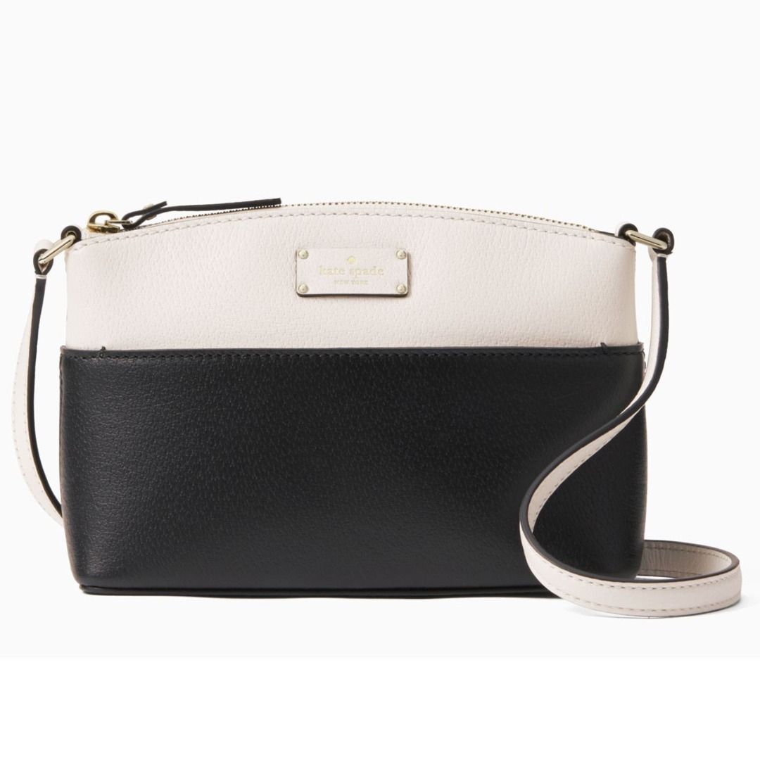 Authentic Kate Spade Crossbody Bag Grove Street Millie Black Cream