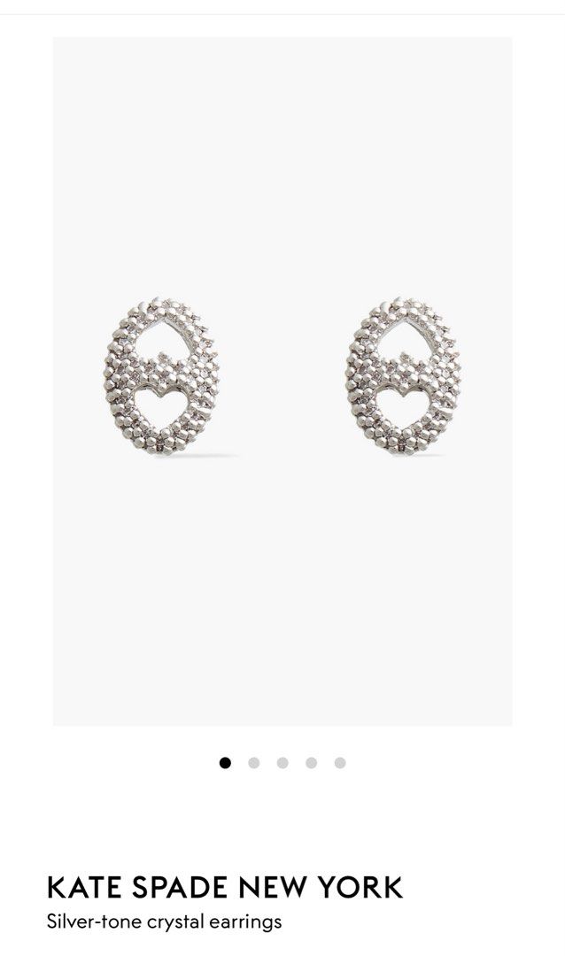 Authentic KATE SPADE Sterling Silver Earring Studs