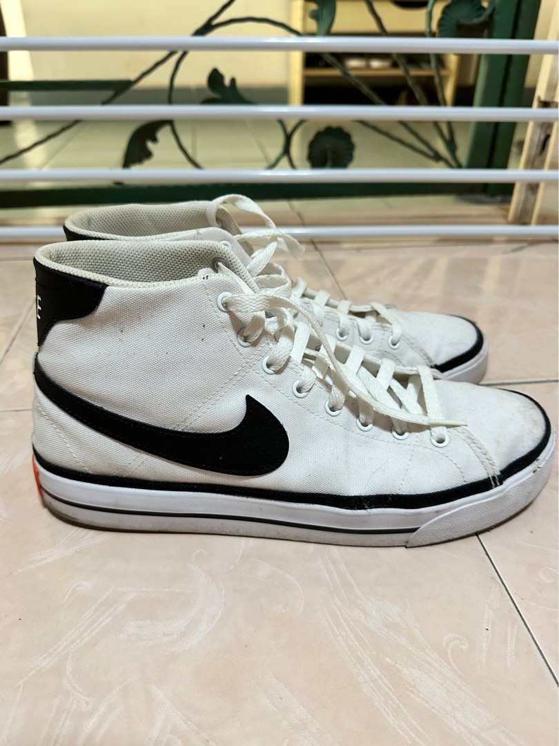Nike canvas sales high tops