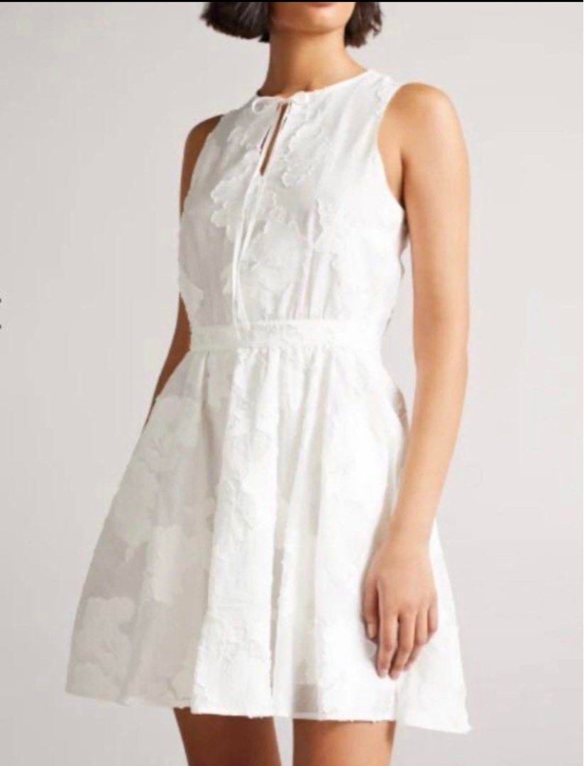Ted baker white hot sale skater dress