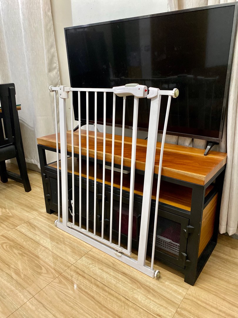 Baby safety gate with extensions, Babies & Kids, Baby Nursery & Kids