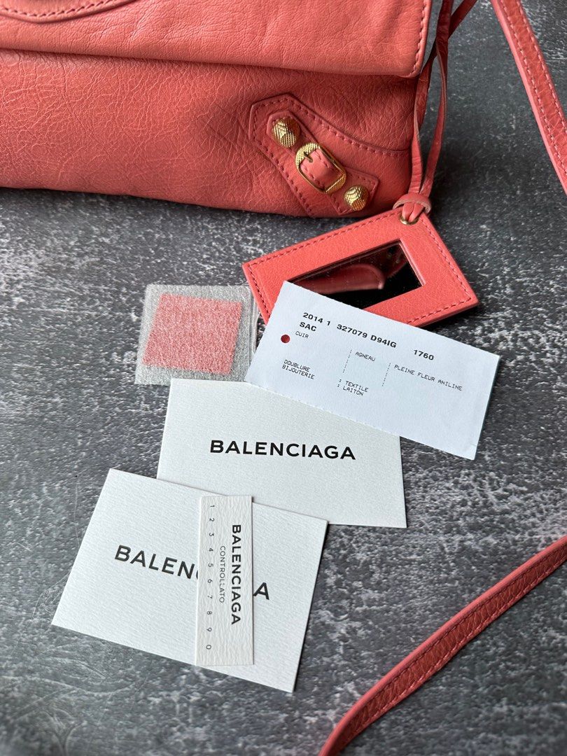 Balenciaga papier envelope crossbody on sale bag
