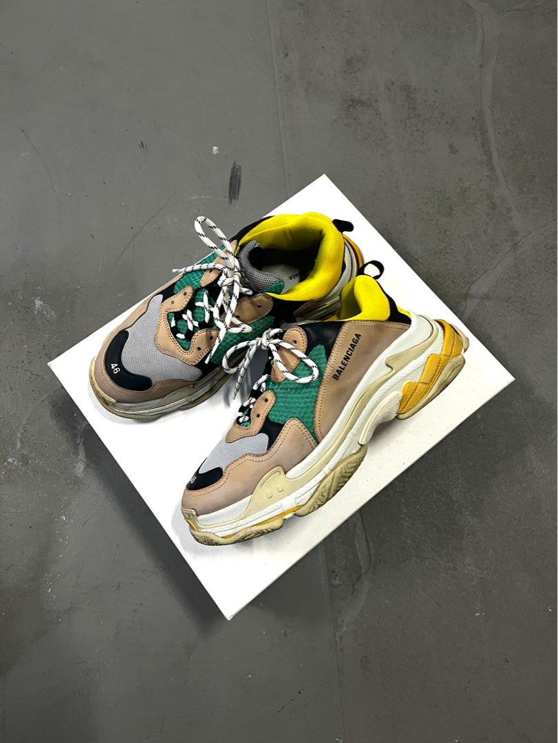 Balenciaga triple s verdi 2025