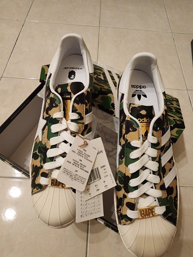 Bape x adidas hotsell superstar