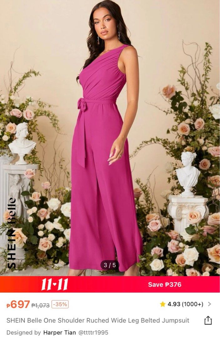 Harper rose sale asymmetrical jumpsuit