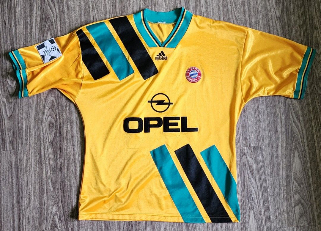 Bayern munich yellow shop jersey