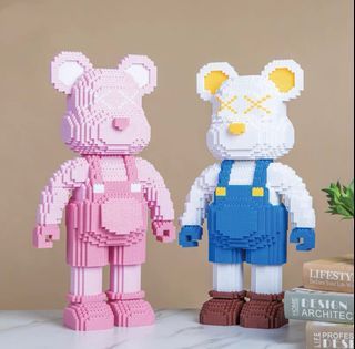 LV Bearbrick Lego 暴力熊 积木73cm, Hobbies & Toys, Toys & Games on Carousell