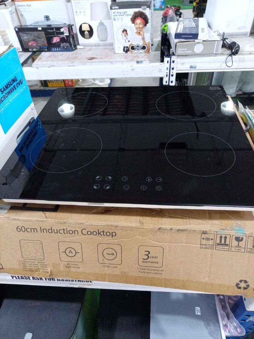 Bellini induction cooktop 60cm, TV & Home Appliances, Kitchen