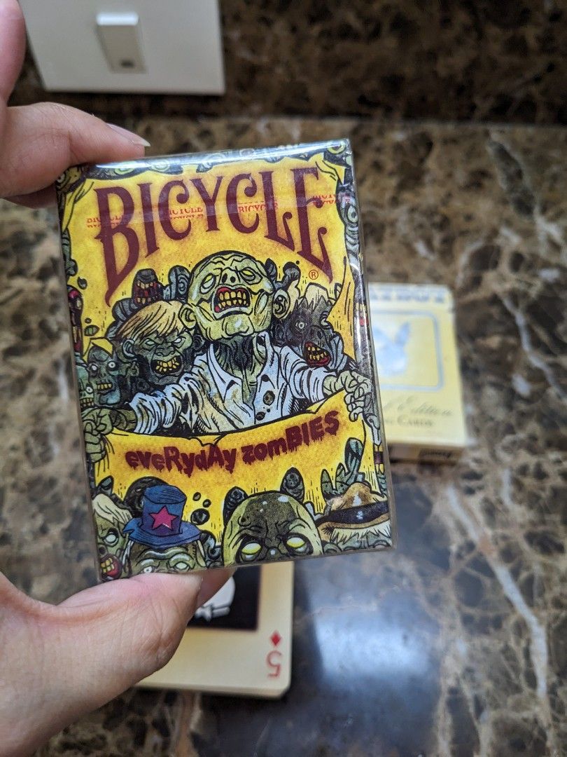 Bicycle Playing Cards Collectible (Category: Board Games & Puzzles) located in Muntinlupa City. Submitted by mascloset (Listing ID 1263480395, Image 3). Description: authentic 1 pack is brand new 1 pack is used. cards are in great condition.