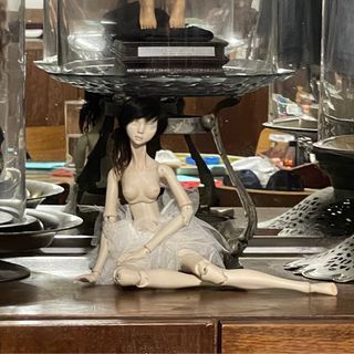 Blank porcelain BJD doll by Argentinian doll artist  - for your own ooak