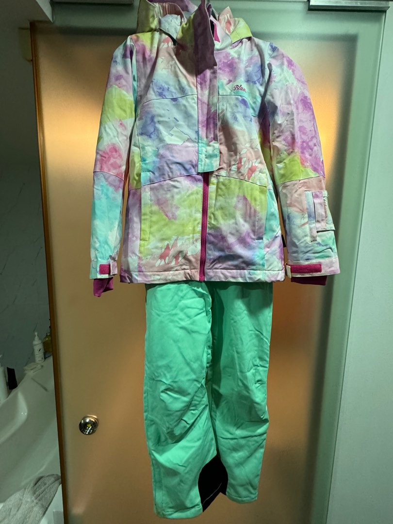 Blue magic top ski suit