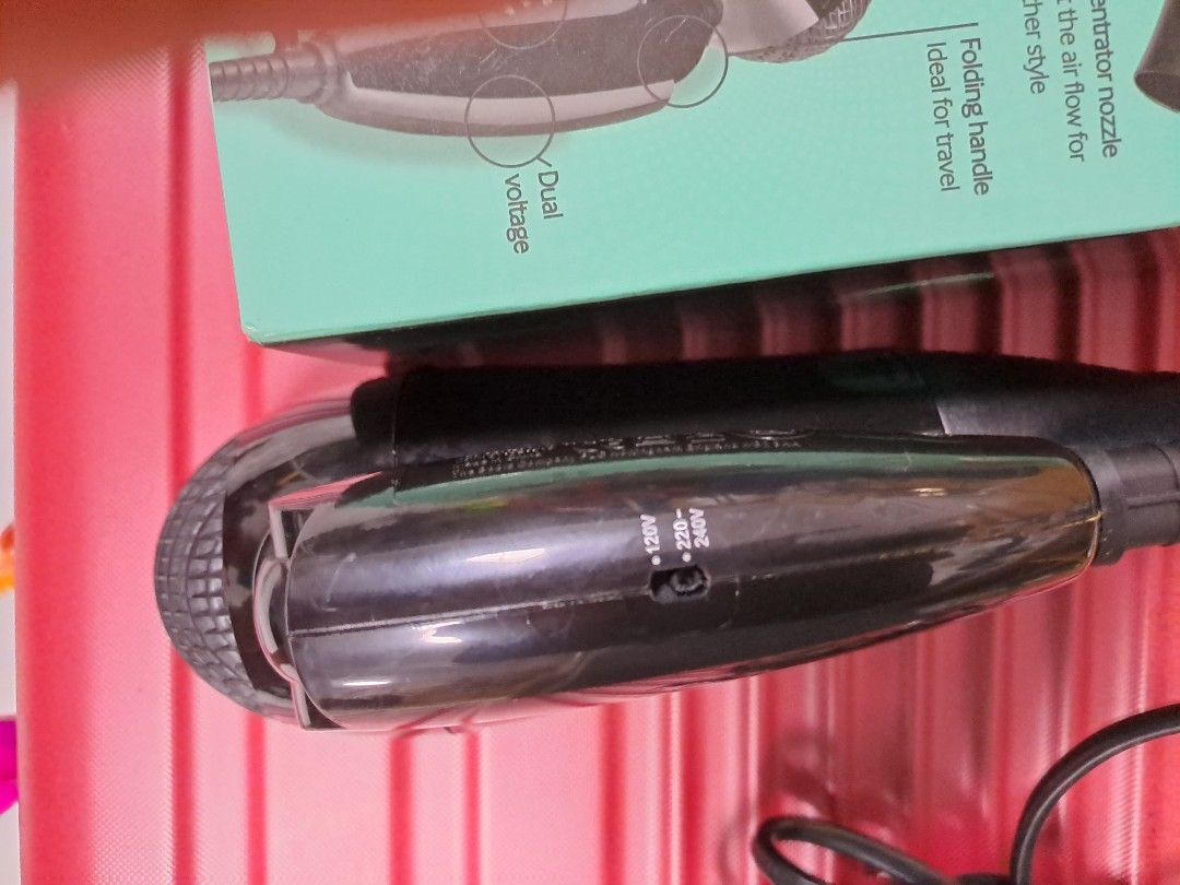 BOOTS Travel Hair Dryer Beauty Personal Care Hair on Carousell