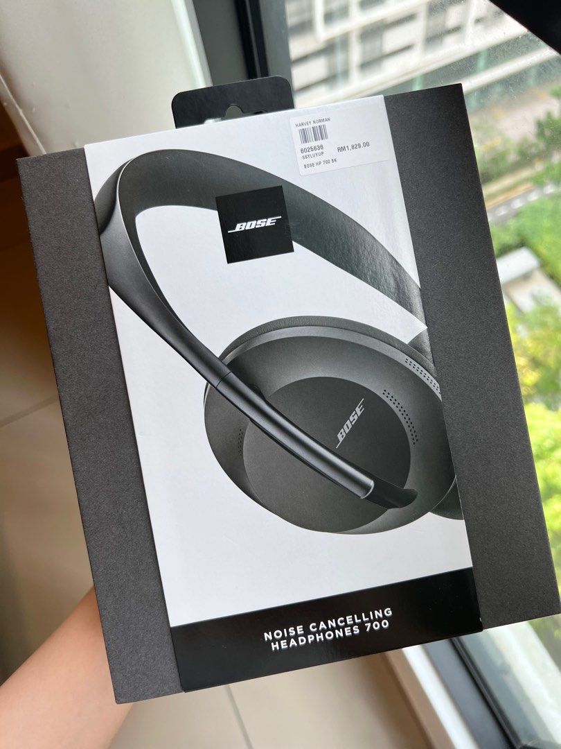 Bose Noise Cancelling Headphone 700 Black Audio Headphones