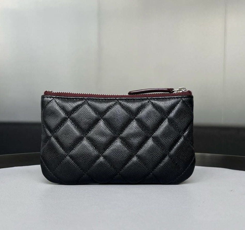 Brand New Chanel Classic Mini Pouch O Case in Caviar Black, Luxury, Bags &  Wallets on Carousell