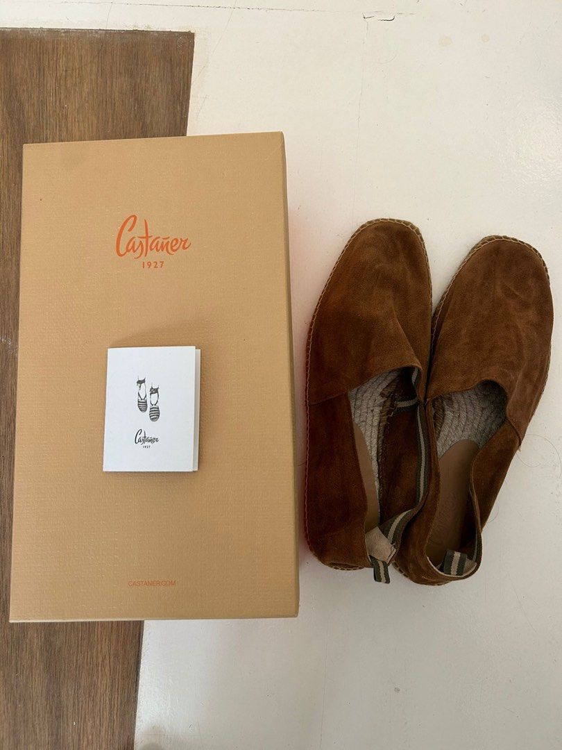 Brand new Castaner Espadrilles Suede Size EU 46 Men s Fashion