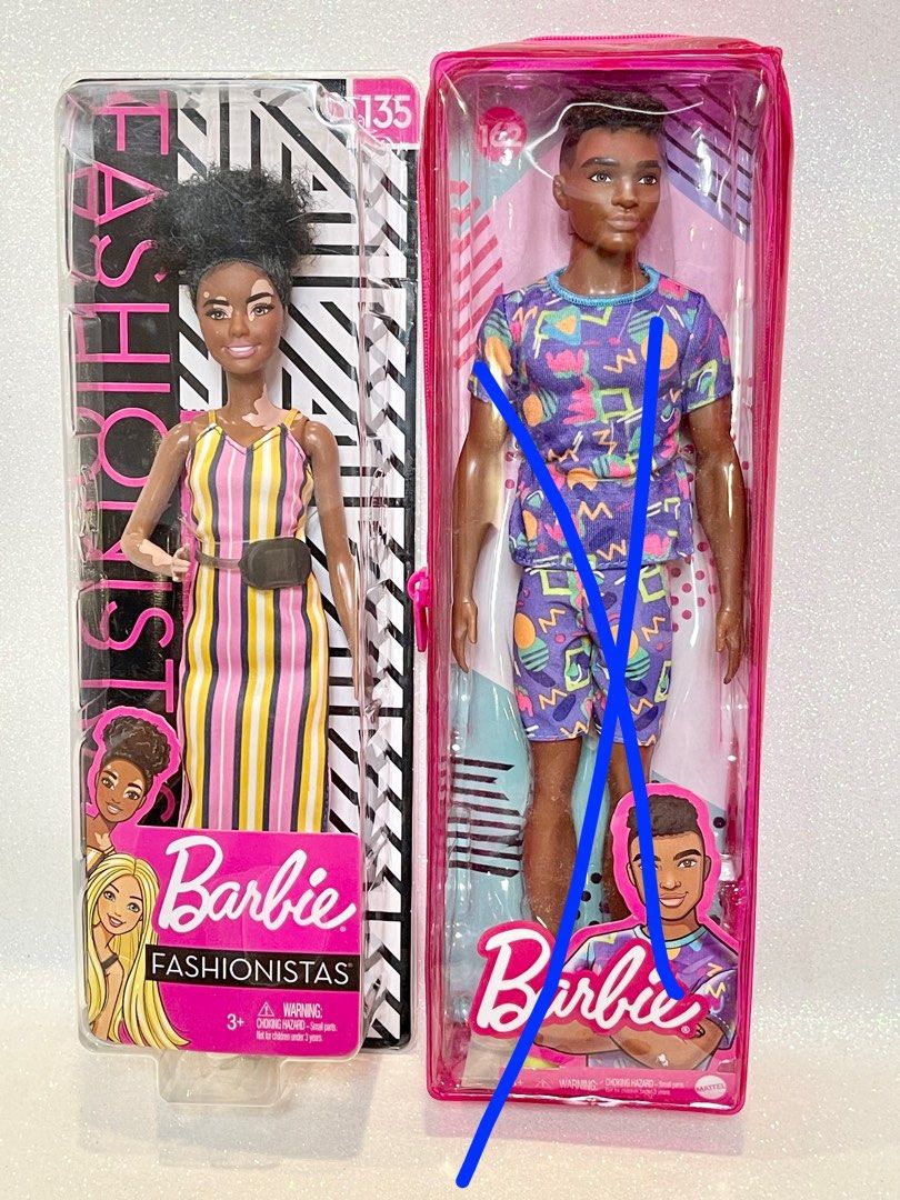 Brand on barbie on sale boxes