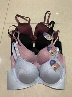 (70C / 32C) Young Hearts Bra (Pale / Pastel / Light / Baby Blue)