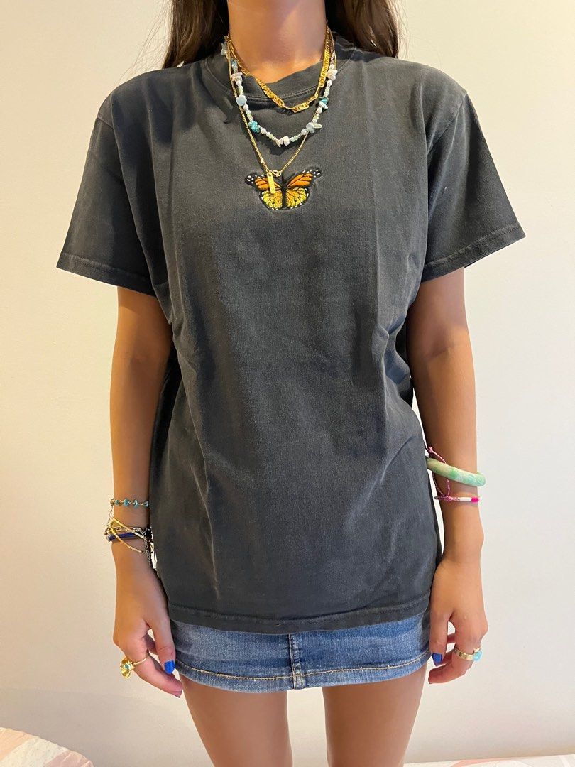 Black butterfly sweatshirt brandy melville store