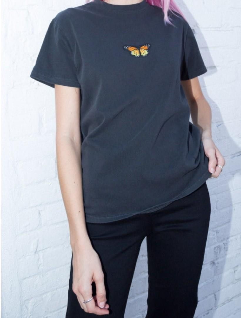 Black butterfly sweatshirt brandy melville online