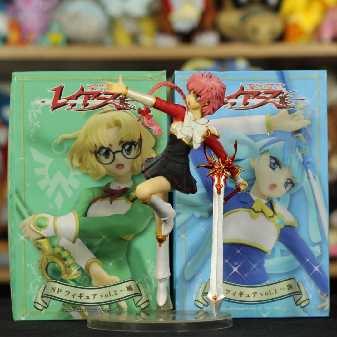 Magic knight rayearth action figures 2025