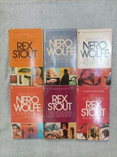 (Bundle/Set) Nero Wolfe. Tecumseh Fox Mysteries: The Broken Vase. Not Quite Dead Enough. The League of Frightened Gentlemen. Some Buried Caesar. The Mountain Cat Murders. Bad for Business. (Rex Stout)