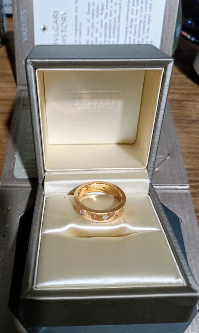 Bvlgari ring for men, Men's Fashion, Watches & Accessories, Accessory  holder, box & organizers on Carousell
