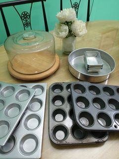 Cake Display, Cupcake Baking Trays