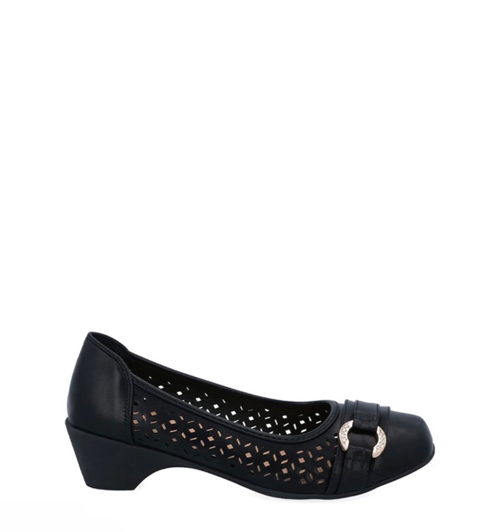 Carlo Rino Black Pumps (Size EU38), Women's Fashion, Footwear, Heels on ...