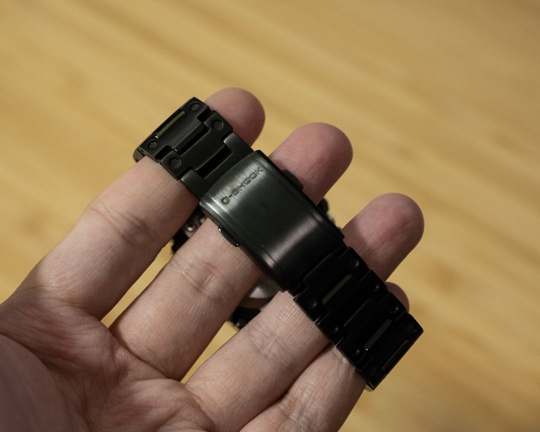 Casio GSHOCK GWM56101 with Stainless Steel Mod Kit, Men's Fashion