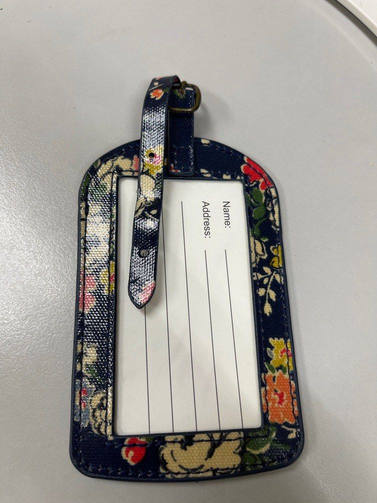 Cath kidston luggage tag best sale