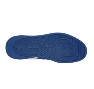 White and clearance blue champion shoes