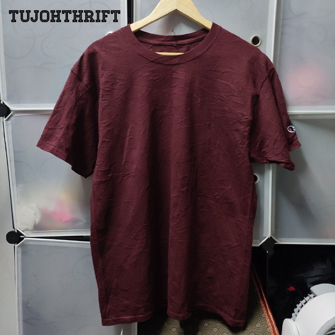 Plain champion discount t shirt
