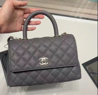 Chanel Extra Mini Coco Handle Bag - Black Handle Bags, Handbags - CHA896890