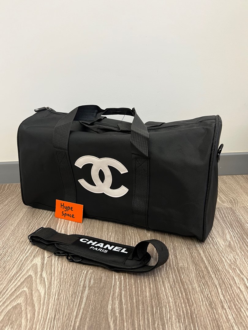 Chanel Duffle Training Bag Black