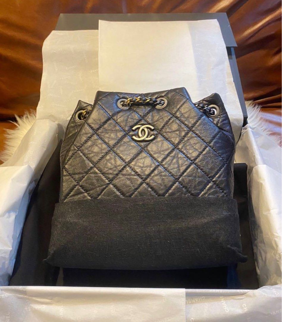 CHANEL, Gabrielle backpack, guaranteed to be authentic, the bag is very  new, you will be lucky if you buy it, Women's Fashion, Bags & Wallets,  Backpacks on Carousell