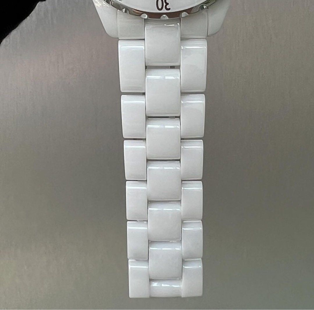 Chanel J12 Automatic Unisex Watch 38mm White Ceramic – Dr. Runway