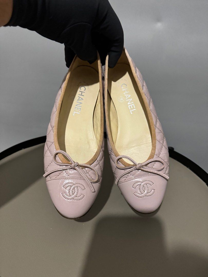 CHANEL QUILTED BALLERINA FLATS, Luxury, Sneakers & Footwear on