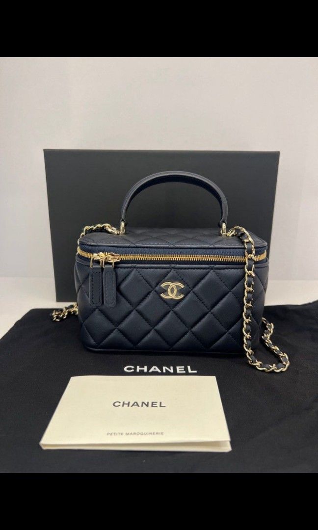 Box bag on sale chanel