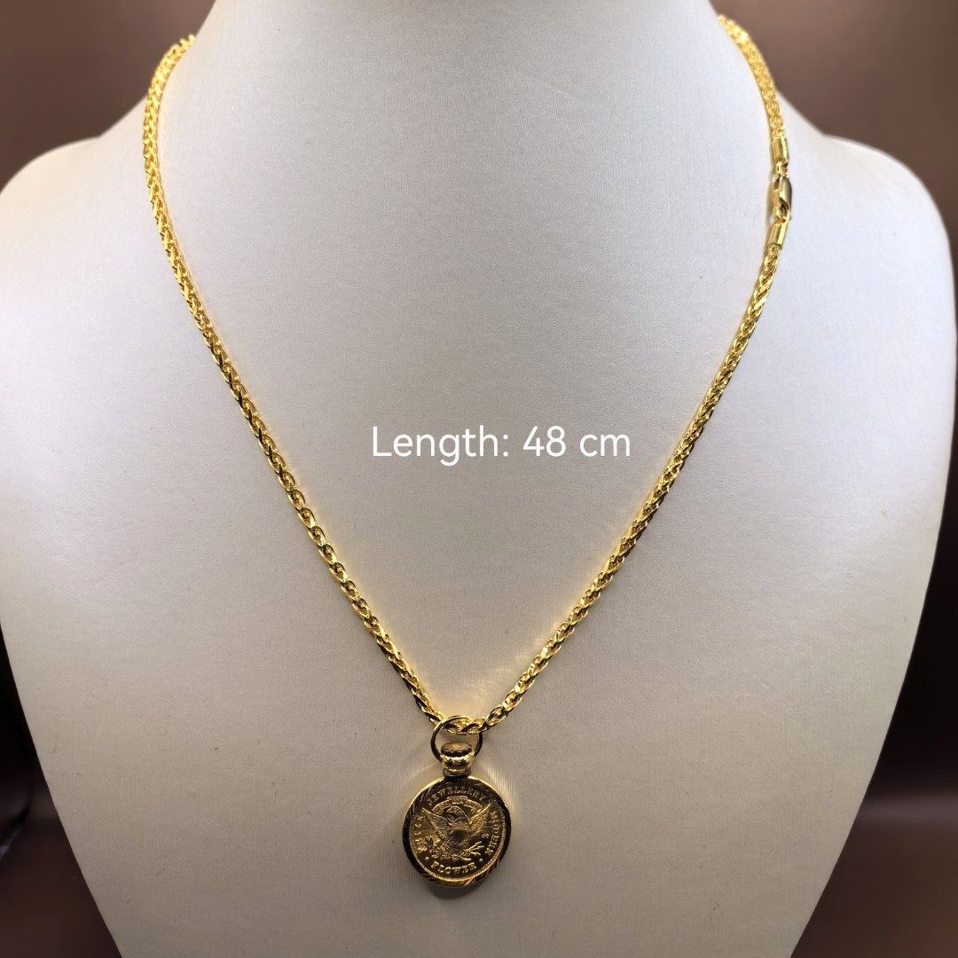 Gold discount eagle pendant
