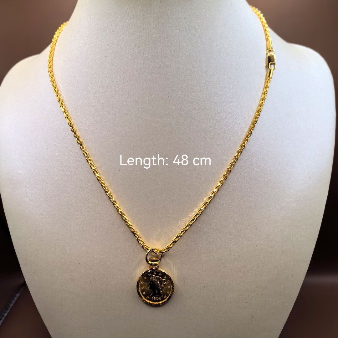 Chain pendant set sale