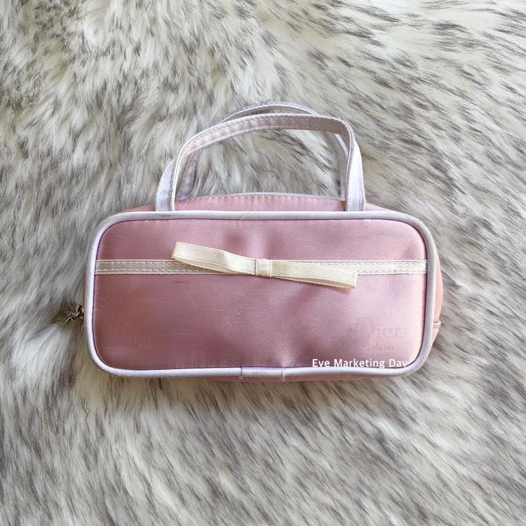 Authentic Pink Dior Boston Bag, Luxury, Bags & Wallets on Carousell