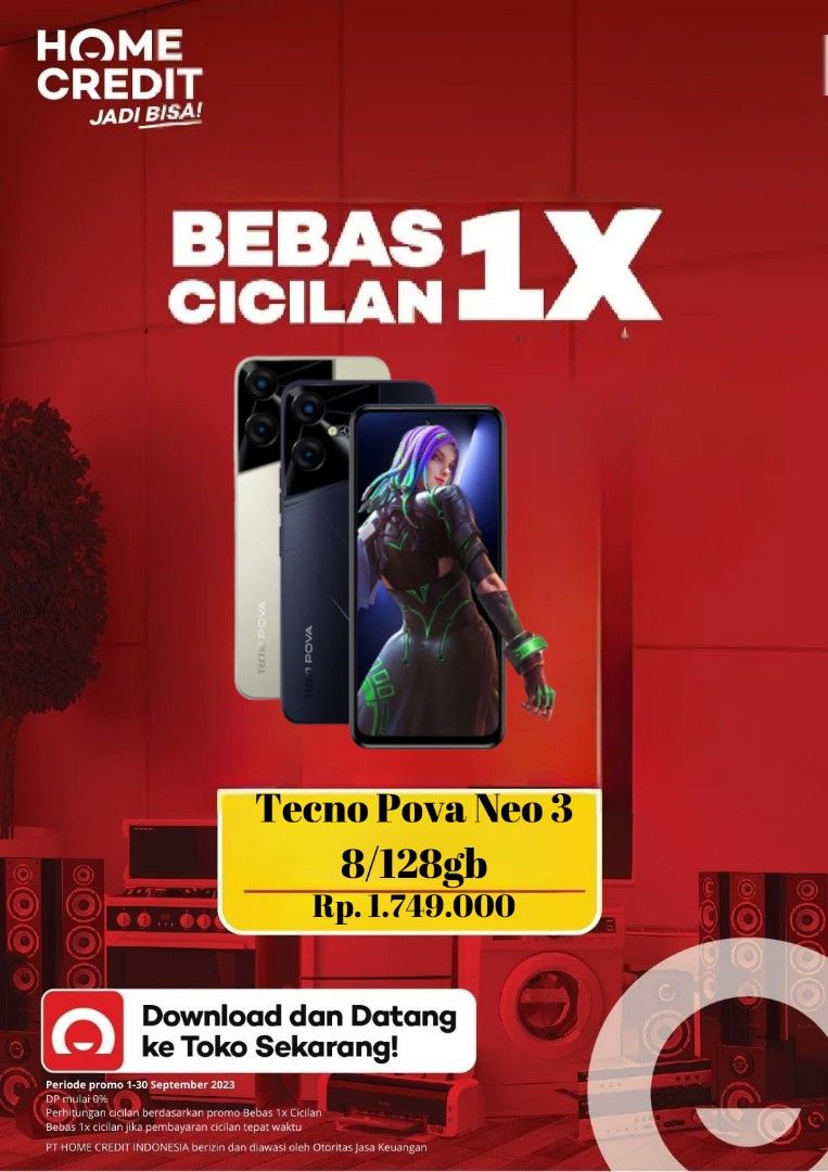 Tecno pova home credit clearance