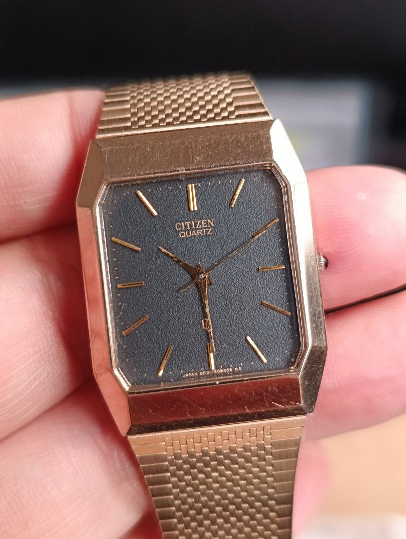 Citizen quartz hotsell square watch