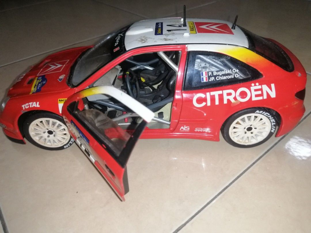 Solido 1/18 - 9021 Citroen Xsara T4 WRC Rally Costa Brava - Bugalski