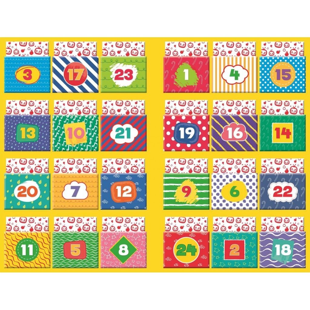 Cocomelon Advent Calendar 2023 最新版 興趣及遊戲 書本 文具 小說 故事書 Carousell