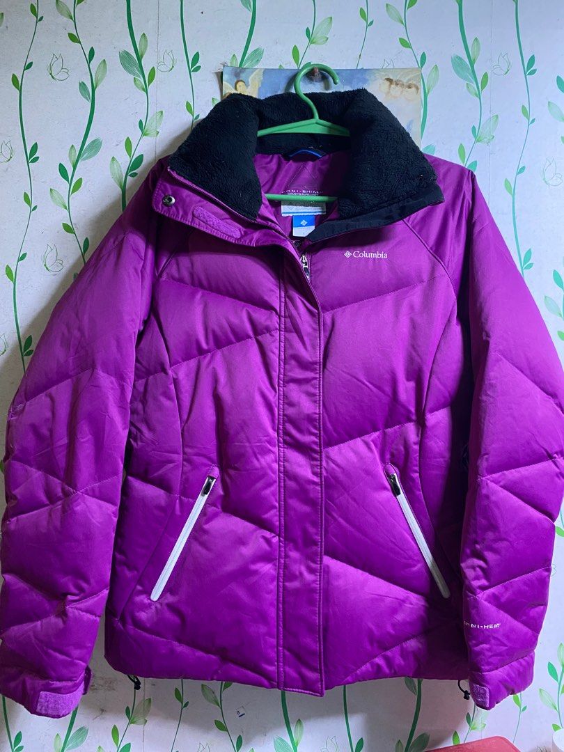 Columbia omni best sale heat purple jacket