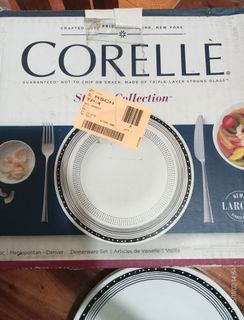 Corelle 16 pc Classic Set (Onyx Black)