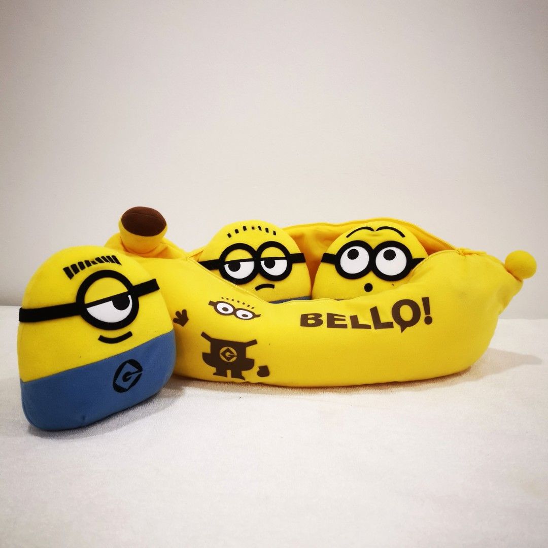 Despicable Me Minions Banana Soft Toy Hobbies Toys Toys Games On 