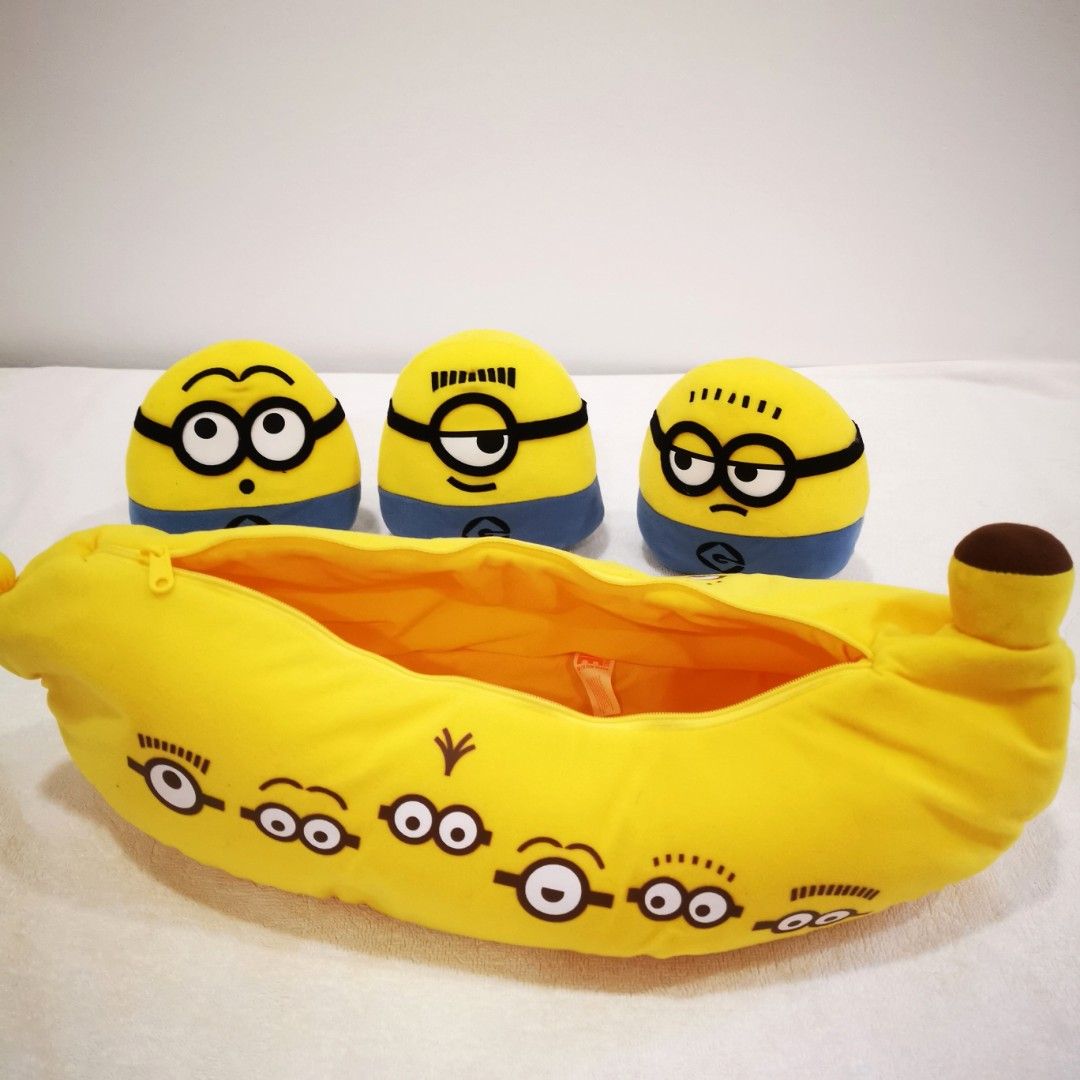 Despicable Me Minions Banana Soft Toy Hobbies Toys Toys Games On 