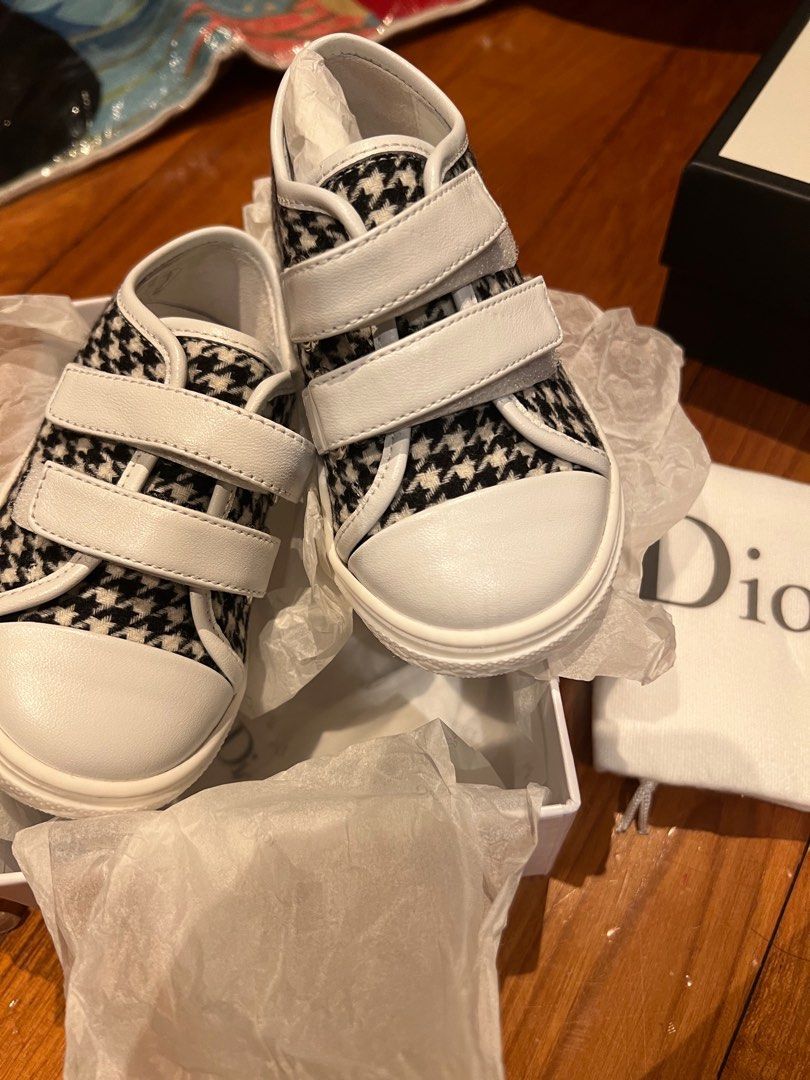 Dior Gucci Girls Shoes size 21 Babies Kids Babies Kids Fashion on Carousell